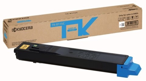 Kyocera Kyocera Toner TK-8115C 1T02P3CNL0 Cyan