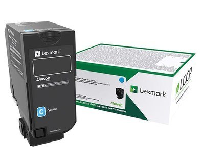 Lexmark Lexmark 75B20C0 kaseta z tonerem 1 szt. Oryginalny Cyjan