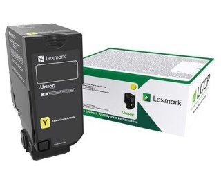 Lexmark Lexmark 75B20Y0 kaseta z tonerem 1 szt. Oryginalny Żółty