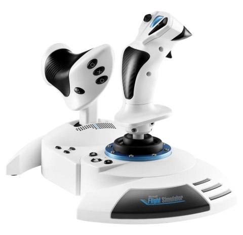 THRUSTMASTER Thrustmaster T.Flight Hotas 5 Microsoft Flight Simulator Edition Biały USB Flight Sim Cyfrowy PC, PlayStation 5, PlayStation 4