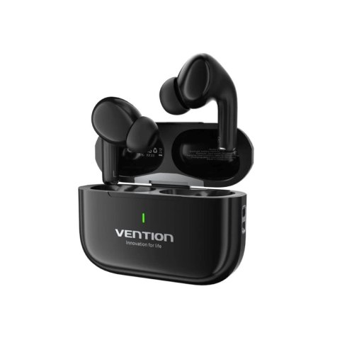Vention Słuchawki bezprzewodowe ECHO LITE E11 Bluetooth 5.4 HiFi TWS czarny