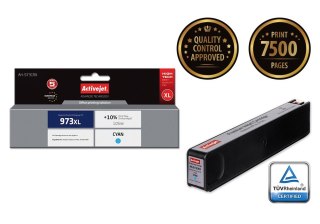 Activejet Activejet AH-973CRX Tusz (zamiennik HP 973XL F6T81AE; Premium; 105 ml; niebieski)