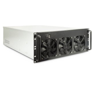 Inter-Tech Inter-Tech 4F28 Rack Czarny, Srebrny