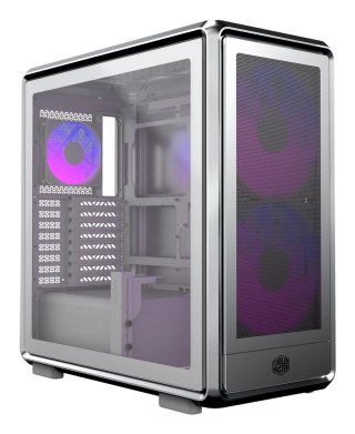 No name Cooler Master MasterFrame 600 Mesh Midi Tower Srebrny