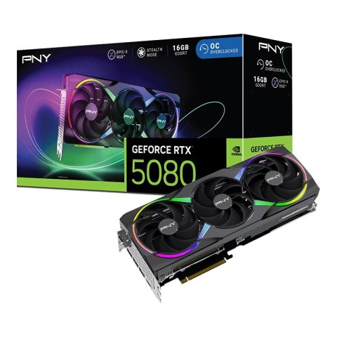 PNY Technologies PNY VCG508016TFXXPB1-O karta graficzna NVIDIA GeForce RTX 5080 16 GB GDDR7