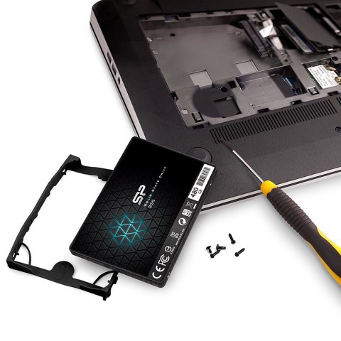 Silicon Power Dysk SSD Silicon Power S55 480GB 2,5" SATA III 560/530 MB/s (SP480GBSS3S55S25)