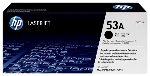 Hewlett-Packard HP 53A oryginalny wkład z czarnym tonerem LaserJet