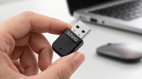 SAVIO BT-070 Adapter USB WiFi 6 Bluetooth 5.4
