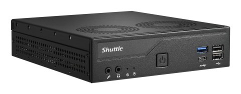 Shuttle Shuttle XP? slim DH610V2 komputer typu barebone Wielkość PC 1.35L Czarny Intel H610 LGA 1700