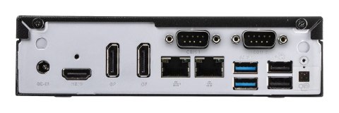 Shuttle Shuttle XP? slim DH610V2 komputer typu barebone Wielkość PC 1.35L Czarny Intel H610 LGA 1700