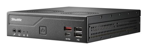 Shuttle Shuttle Slim PC DH810 Wielkość PC 1.35L Czarny LGA 1851 (Socket V1)