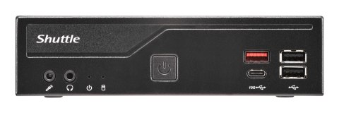 Shuttle Shuttle Slim PC DH810 Wielkość PC 1.35L Czarny LGA 1851 (Socket V1)