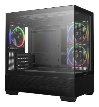 DEEPCOOL DeepCool CG380 3F Midi Tower Czarny
