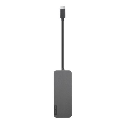 Lenovo Lenovo 4X90X21427 huby i koncentratory USB 3.2 Gen 2 (3.1 Gen 2) Type-C 20000 Mbit/s Szary