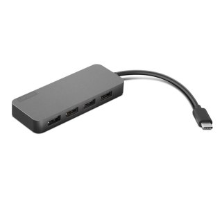 Lenovo Lenovo 4X90X21427 huby i koncentratory USB 3.2 Gen 2 (3.1 Gen 2) Type-C 20000 Mbit/s Szary