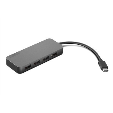 Lenovo Lenovo 4X90X21427 huby i koncentratory USB 3.2 Gen 2 (3.1 Gen 2) Type-C 20000 Mbit/s Szary