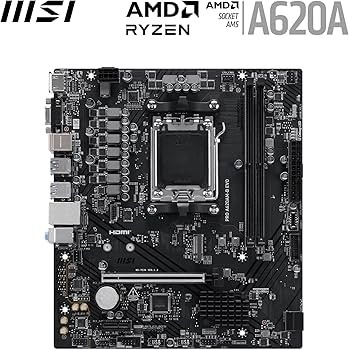MB MSI PRO A620AM-B EVO AM5 2DDR5 HDMI/VGA mATX