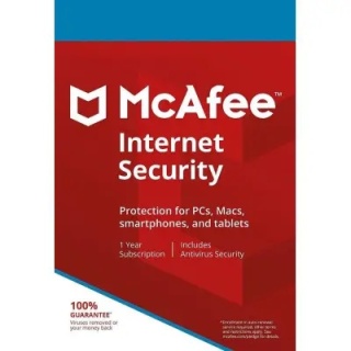 MCAFEE INTERNET SECURITY 1ROK PL