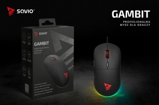 Mysz GAMINGOWA SAVIO GAMBIT