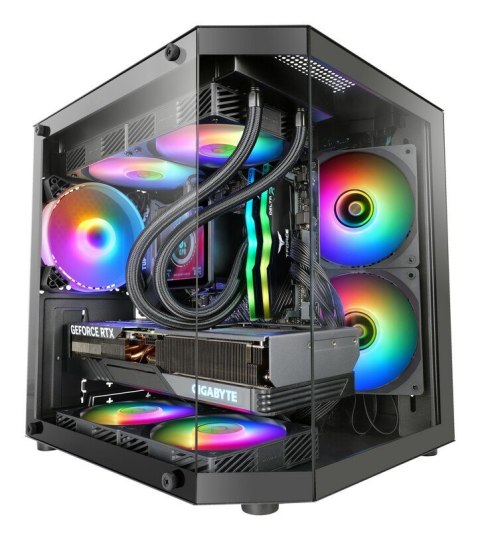 TACENS TACENS MARS MC-3TLITE 1X120 FRGB FAN mATX- obudowa