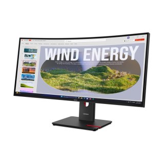 Lenovo Monitor Lenovo ThinkVision T34WD-40 64AEGAT1EU_D LED display 86,4cm (34") 3440 x 1440 px Wide Quad HD Czarny