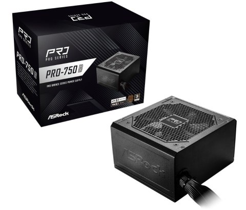 ASRock Zasilacz PRO-750B 750W 80PLUS BRONZE NON MODULAR