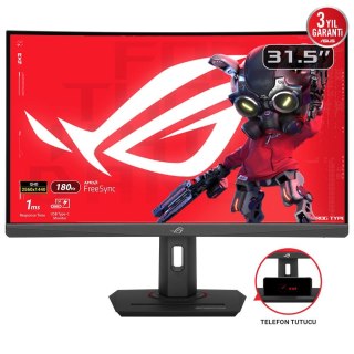 ASUS ASUS ROG Strix XG32WCS monitor komputerowy 80 cm (31.5") 2560 x 1440 px Quad HD LED Czarny