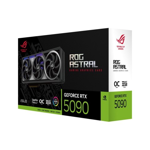 ASUS Karta graficzna ASUS ROG ASTRAL GeForce RTX 5090 OC 32GB