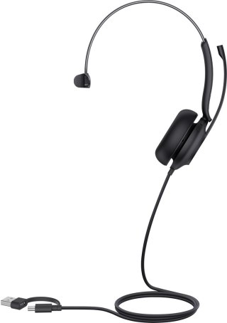 Yealink Zestaw słuchawkowy Yealink UH35 Mono Teams USB-C/A przewodowy