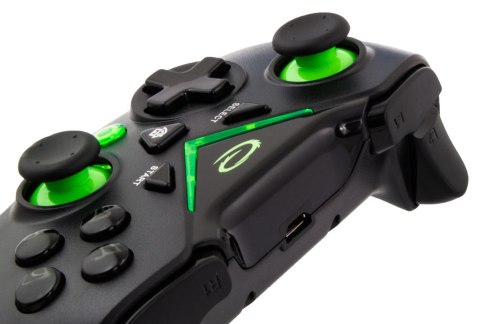 Esperanza Gamepad bezprzewodowy Esperanza EGG112K (PC, PS3, Xbox One; kolor czarny, kolor zielony)