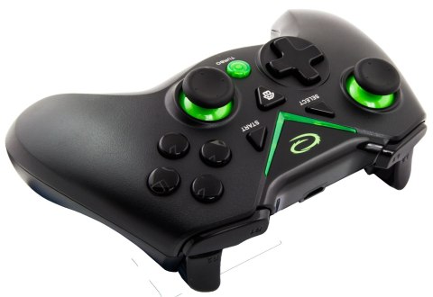 Esperanza Gamepad bezprzewodowy Esperanza EGG112K (PC, PS3, Xbox One; kolor czarny, kolor zielony)