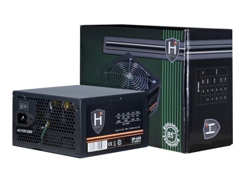 Inter-Tech Zasilacz Inter-Tech HIPOWER SP-650 650W 20+4 pin ATX ATX Czarny