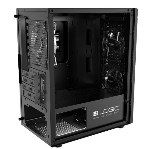 LOGIC ARAMIS ARGB MINI USB 3.0 CZARNA OBUDOWA KOMPUTEROWA BEZ ZASILACZA LOGIC CONCEPT