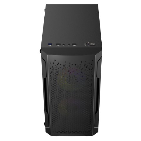 LOGIC ARAMIS ARGB MINI USB 3.0 CZARNA OBUDOWA KOMPUTEROWA BEZ ZASILACZA LOGIC CONCEPT