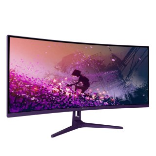 AROZZI Arozzi Nova 34" Curved monitor komputerowy 86,4 cm (34") 3440 x 1440 px 4K Ultra HD LED Fioletowy