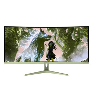 AROZZI Arozzi Nova 34" Curved monitor komputerowy 86,4 cm (34") 3440 x 1440 px 4K Ultra HD LED Zielony
