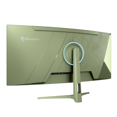 AROZZI Arozzi Nova 34" Curved monitor komputerowy 86,4 cm (34") 3440 x 1440 px 4K Ultra HD LED Zielony