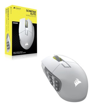 Corsair Mysz do gier Corsair Scimitar Elite Wireless SE - biała