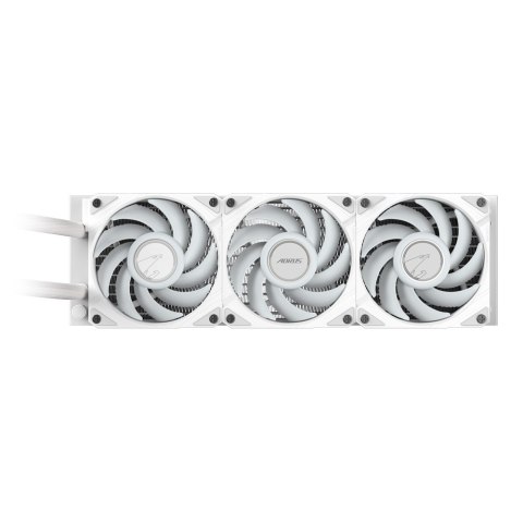 Gigabyte GIGABYTE AORUS WATERFORCE II 360 ICE Procesor Chłodnica cieczy all-in-one 12 cm Biały