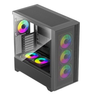 XILENCE Xilence Xilent Flux Midi Tower Czarny