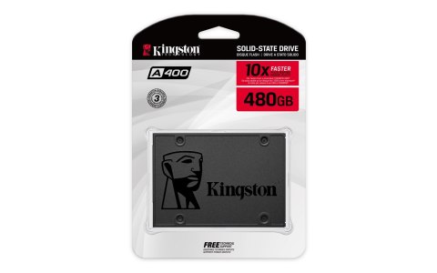 Kingston Dysk SSD Kingston A400 (480GB; 2.5"; SATA 3.0; SA400S37/480G)