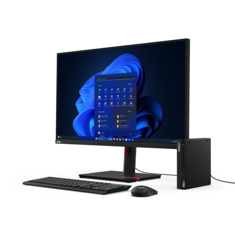 Lenovo Lenovo ThinkCentre M70q Gen 5 i7-14700T 16GB DDR5 5600 SSD1TB UHD Graphics 770 W11Pro Black 3Y OnSite