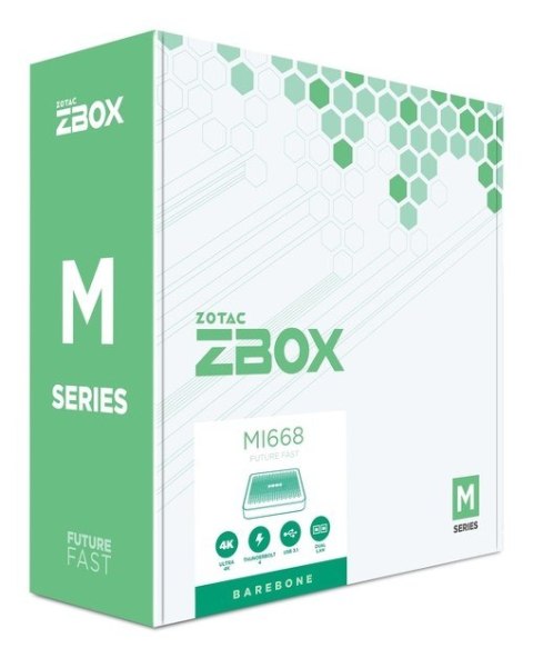 ZOTAC Mini-PC ZBOX-MI668-BE