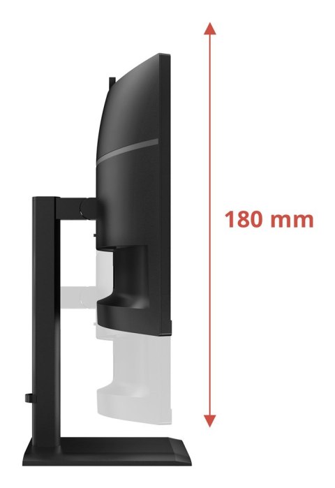 AOC Monitor AOC 86,3 cm (34") CU34E4CW 21:09 2xHDMI+DP+USB-C+Webcam Curv.