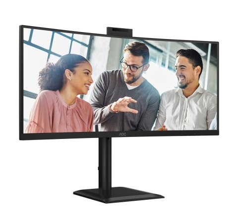 AOC Monitor AOC 86,3 cm (34") CU34E4CW 21:09 2xHDMI+DP+USB-C+Webcam Curv.
