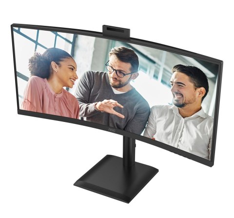 AOC Monitor AOC 86,3 cm (34") CU34E4CW 21:09 2xHDMI+DP+USB-C+Webcam Curv.