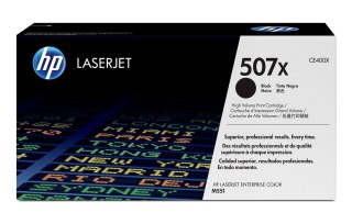 Hewlett-Packard Toner HP czarny HP 507X, HP507X=CE400X, 11000 str.