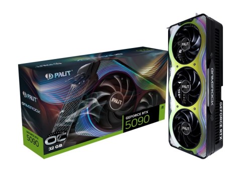 Palit Karta graficzna Palit RTX5090 GameRock OC 32GB GDDR7 HDMI 3xDP