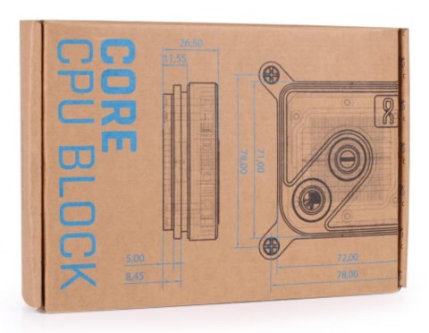 Alphacool Alphacool Core 1 Carbon Blok wodny