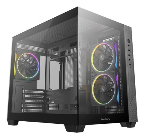 DEEPCOOL DeepCool CG330 3F Tower Czarny